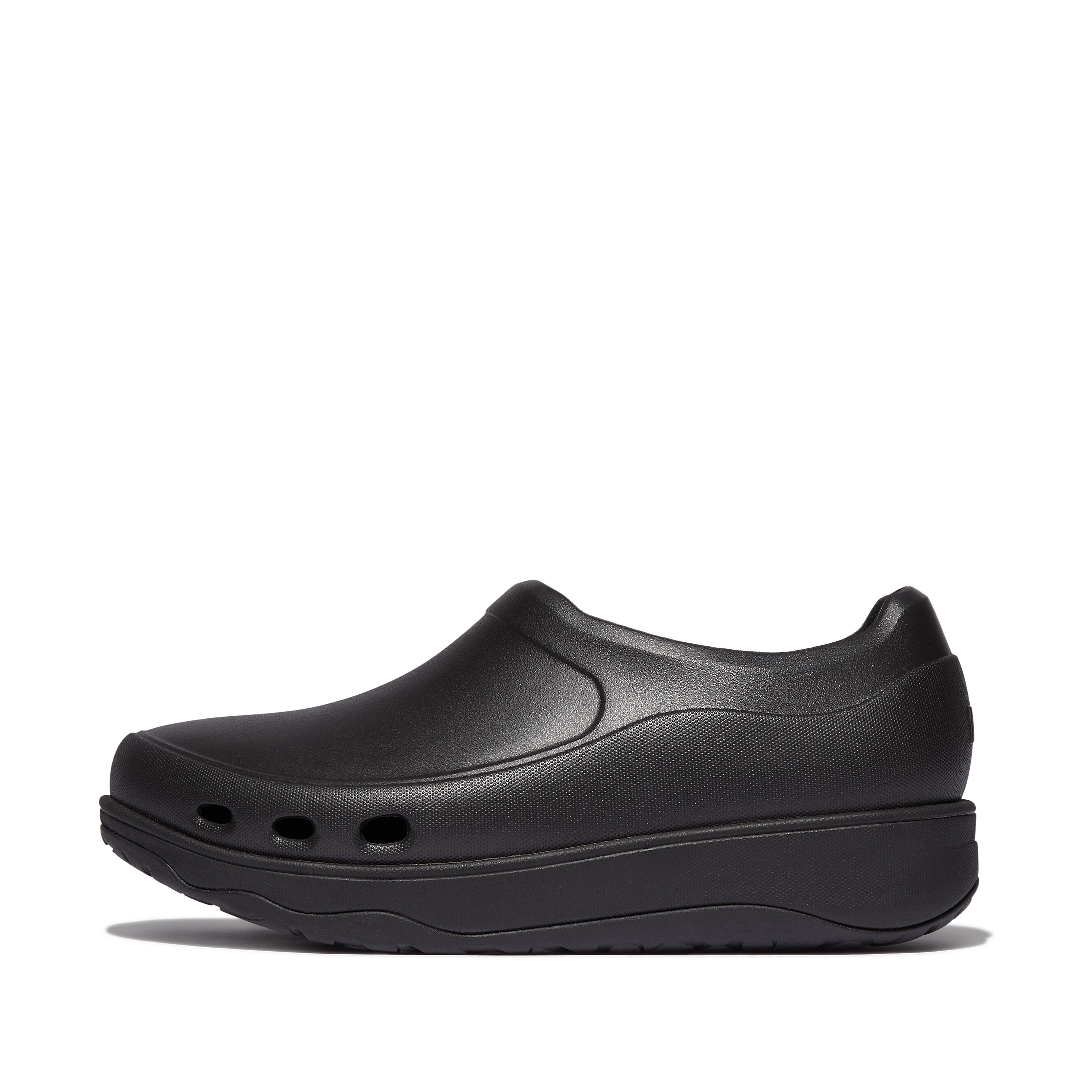 FitFlop WORK+ High-Performance Professional Clogs - All Black