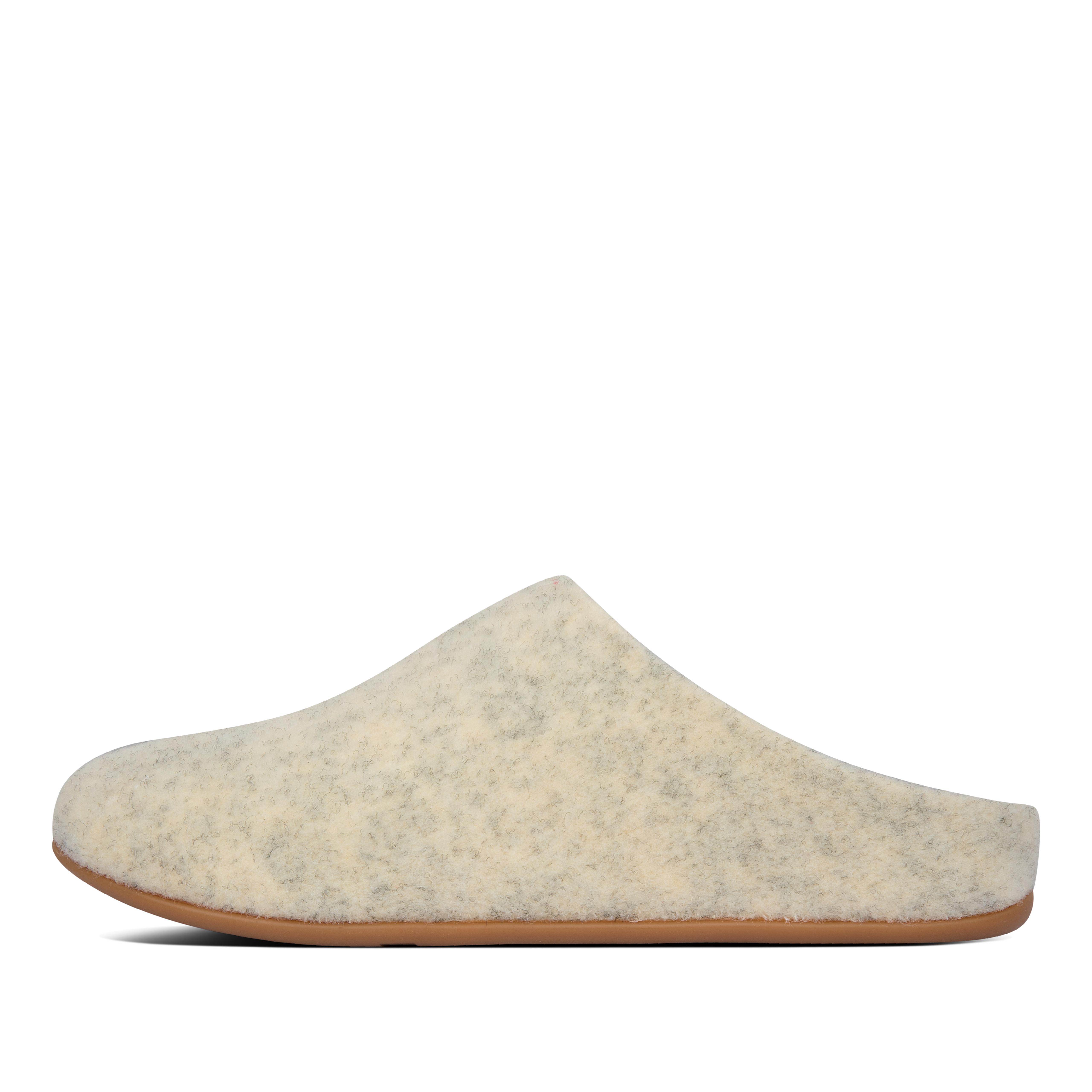 FitFlop CHRISSIE Felt Slippers - Cool Taupe