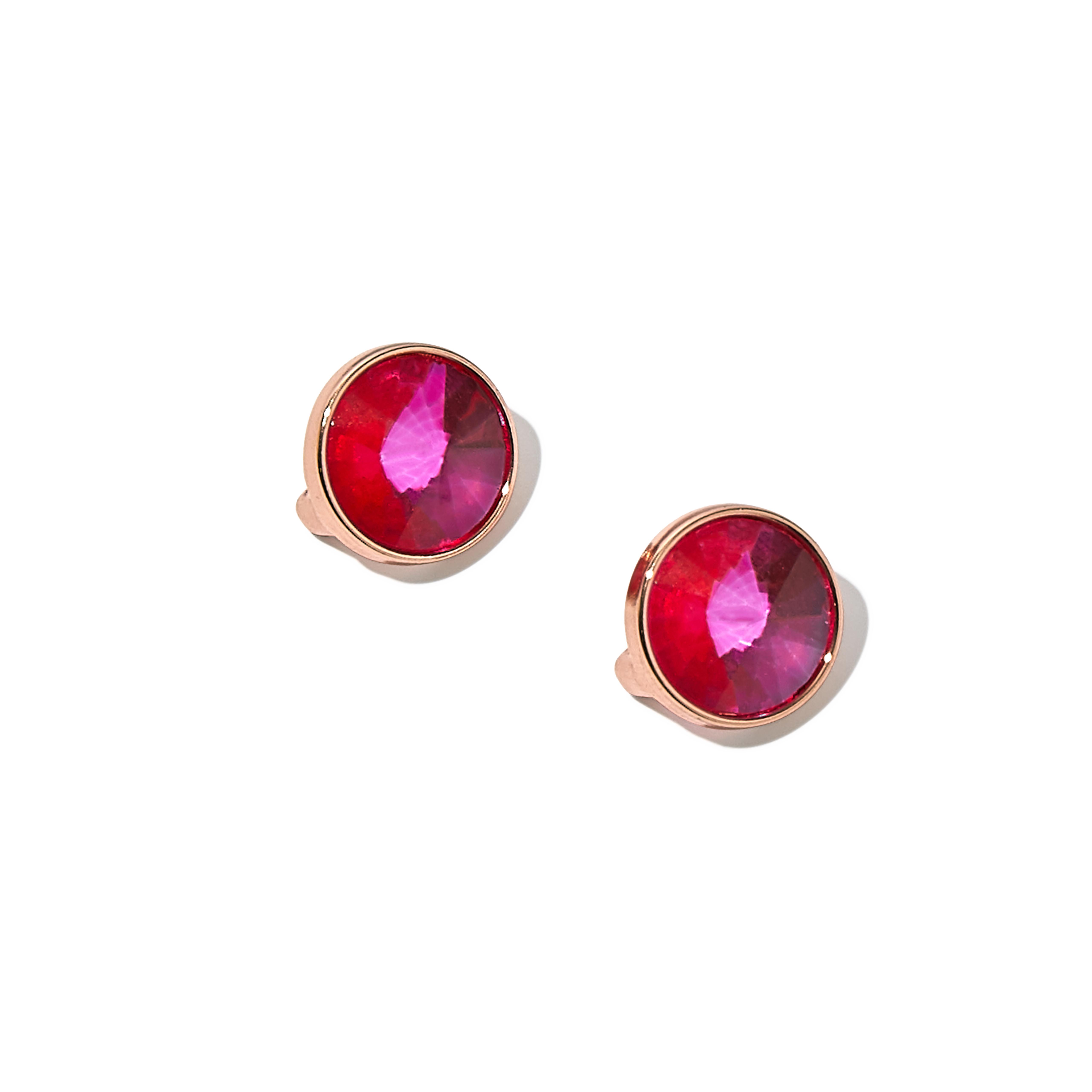 FitFlop IQUSHION CHARMS Crystal Round Charms 2-Pack - Pop Pink