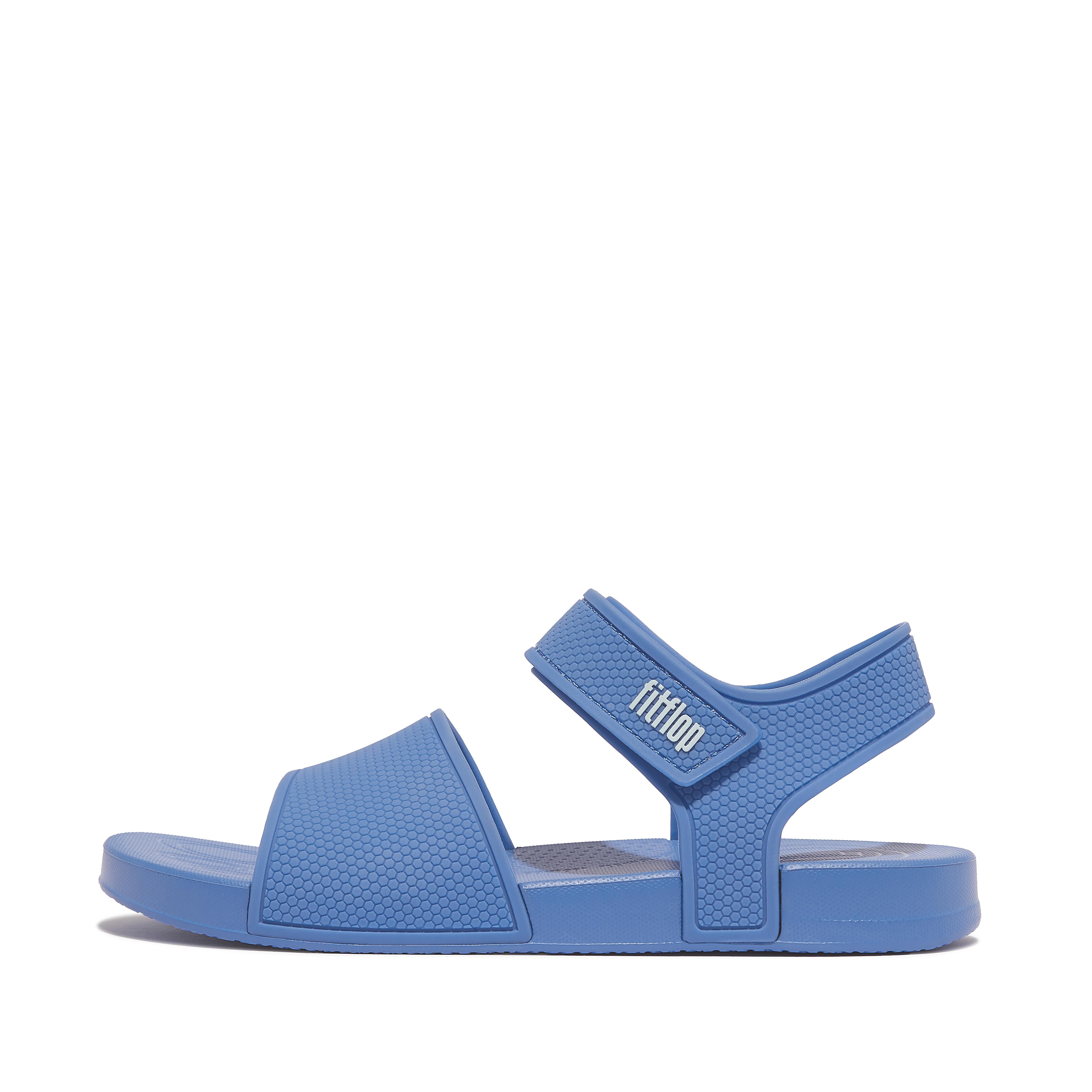 FitFlop iQUSHION KIDS Junior Ergonomic Back-Strap Sandals - Rocket Blue