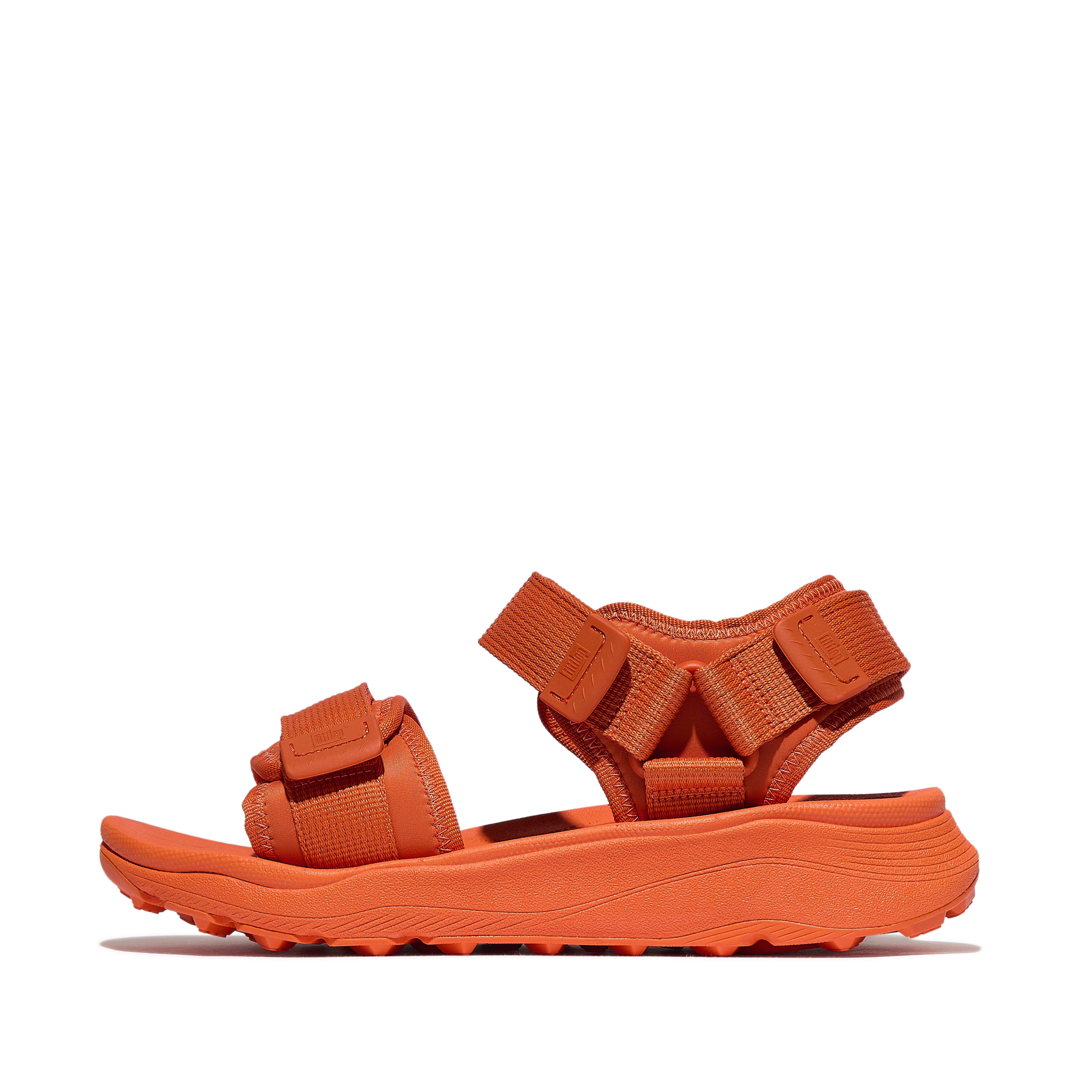 FitFlop NEO-D-HYKER (XT) Water-Resistant Adjustable Walking Sandals - Satsuma