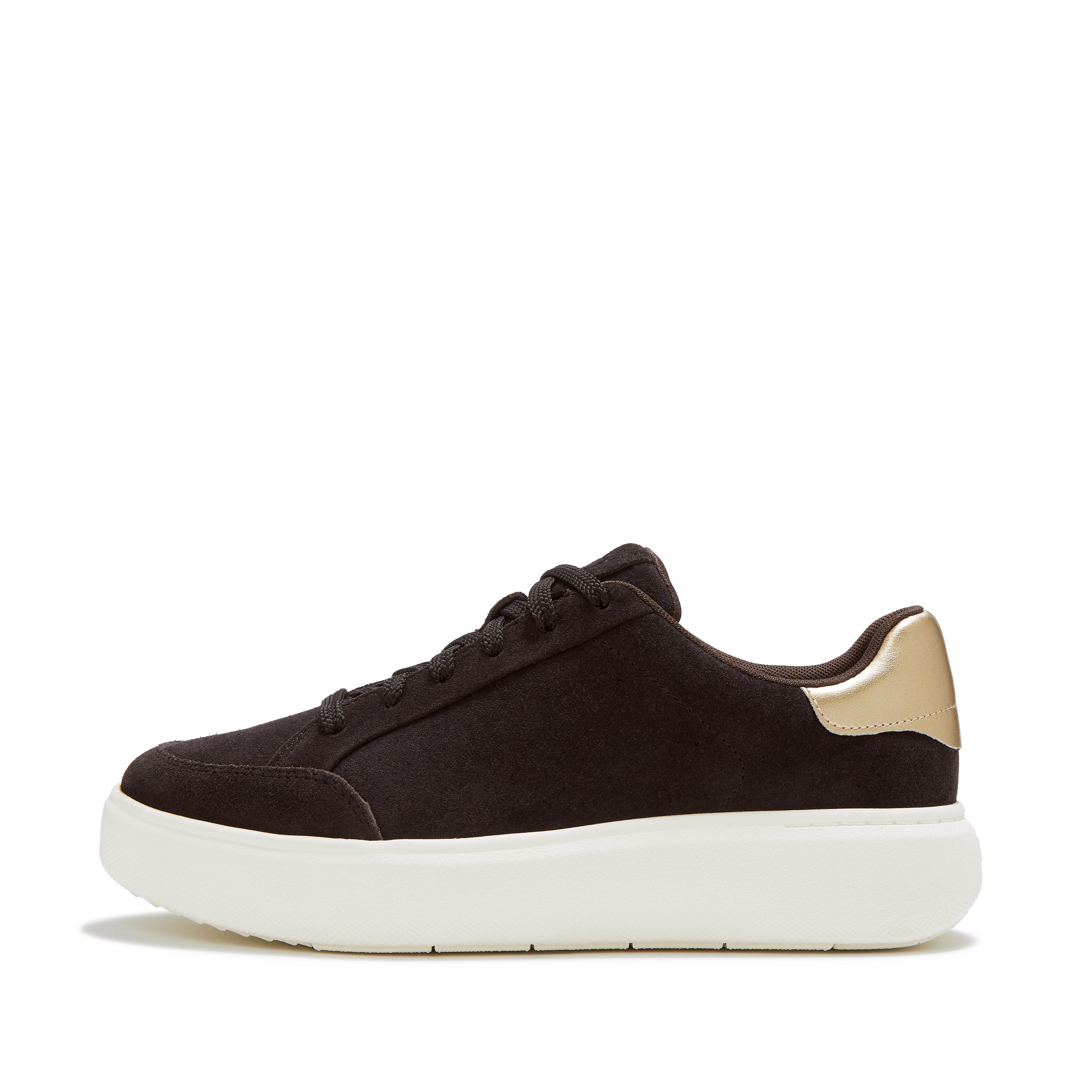 FitFlop RTG Suede Sneakers - Brown Mix