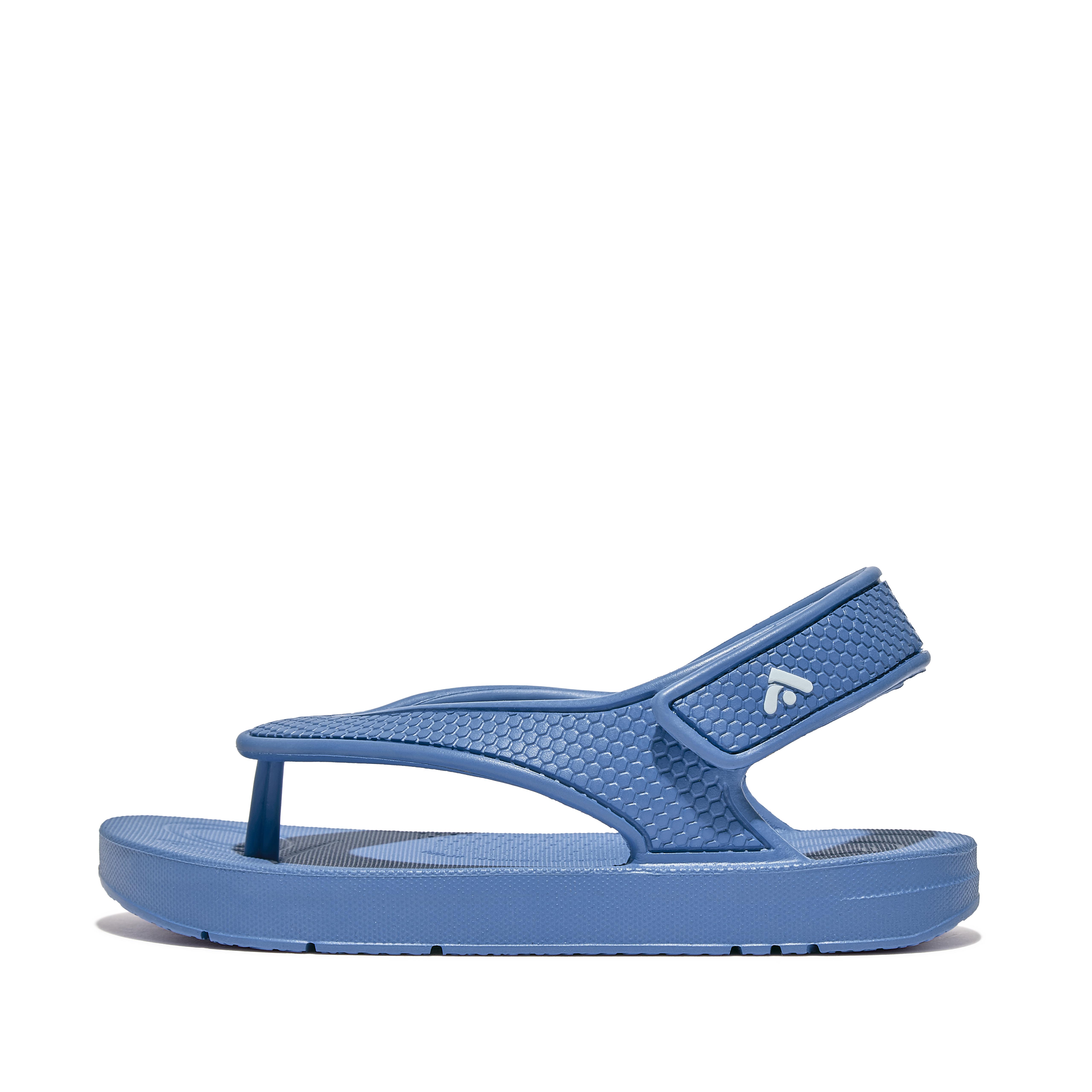 FitFlop iQUSHION KIDS Toddler Ergonomic Back-Strap Flip-Flops - Rocket Blue